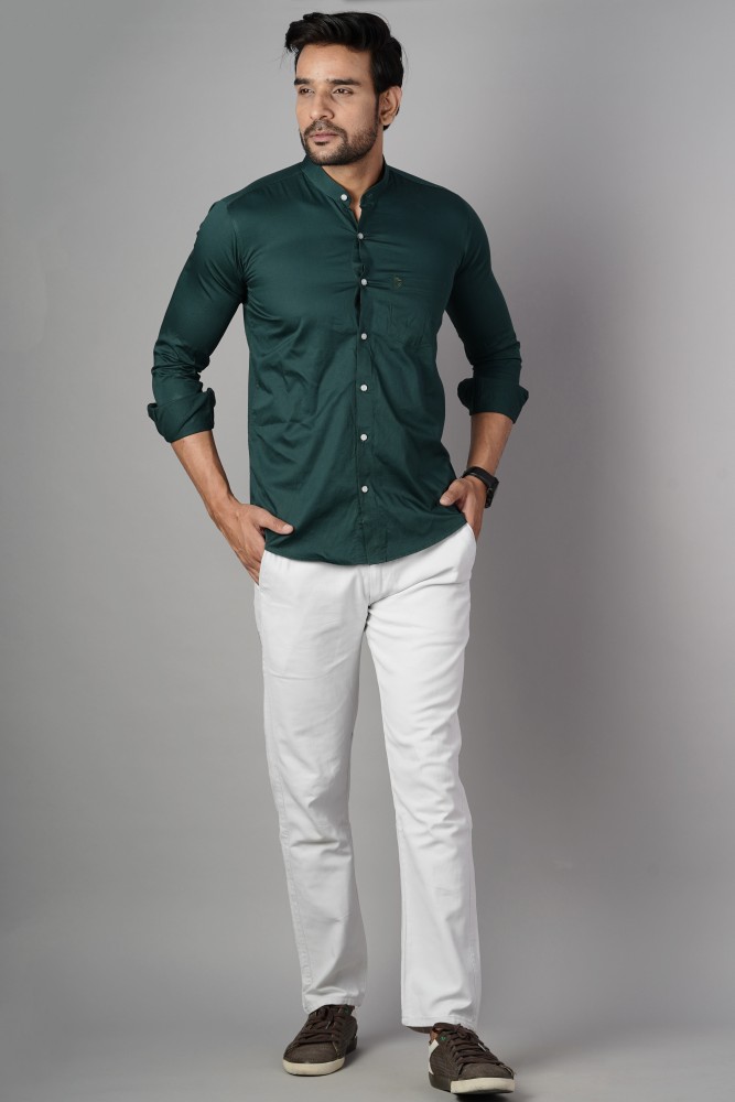 Raymond Formal Shirts  Buy Raymond Dark Green Shirts Online  Nykaa Fashion