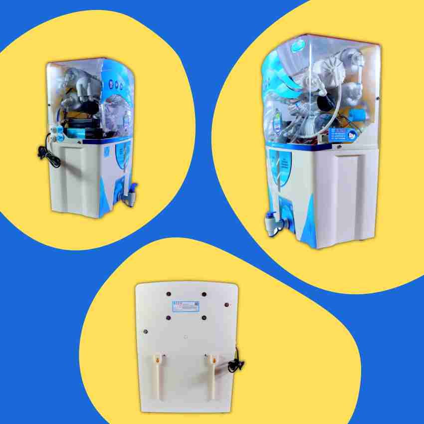 E.F.M Blue Ocean Water Purifier Regular Domestic RO System 10 L RO + UV +  UF + TDS Water Purifier - E.F.M 