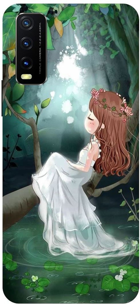 THE NARAYANA COLLECTIONS Back Cover for VIVO Y12G-V2068-ALONE,GIRL,CARTOON,LOVE,CUTE - THE NARAYANA COLLECTIONS : THE NARAYANA COLLECTIONS Back Cover for VIVO Y12G-V2068-ALONE,GIRL,CARTOON,LOVE,CUTE - THE NARAYANA COLLECTIONS :