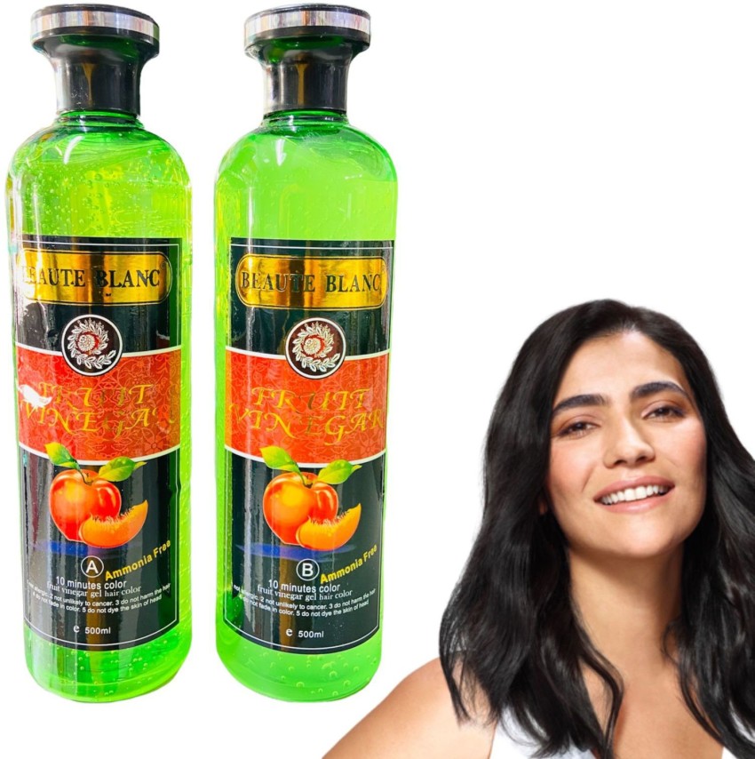 Fix Fruits Hair Black Color Gel Fruit Vinegar For Hairs Packaging Size  500 ml at Rs 345box in Chennai