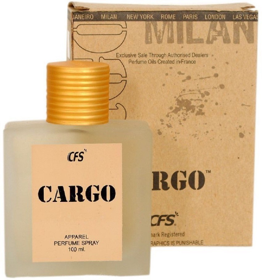 Buy CFS Cargo Black Long Lasting Apparel Perfume Spray Online