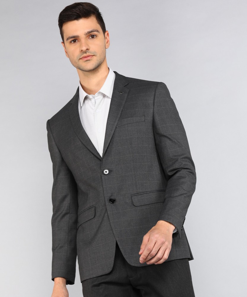 LOUIS PHILIPPE Checkered Single Breasted Formal Men Blazer - Buy LOUIS  PHILIPPE Checkered Single Breasted Formal Men Blazer Online at Best Prices  in India