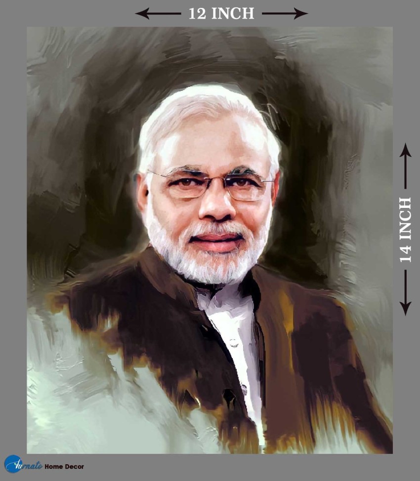 Premium Vector | Great leader narendra modi pride of india portrait  illustration.