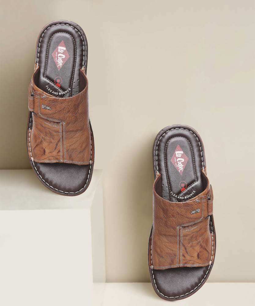 LEE COOPER Men Tan Sandals - Buy LEE 
