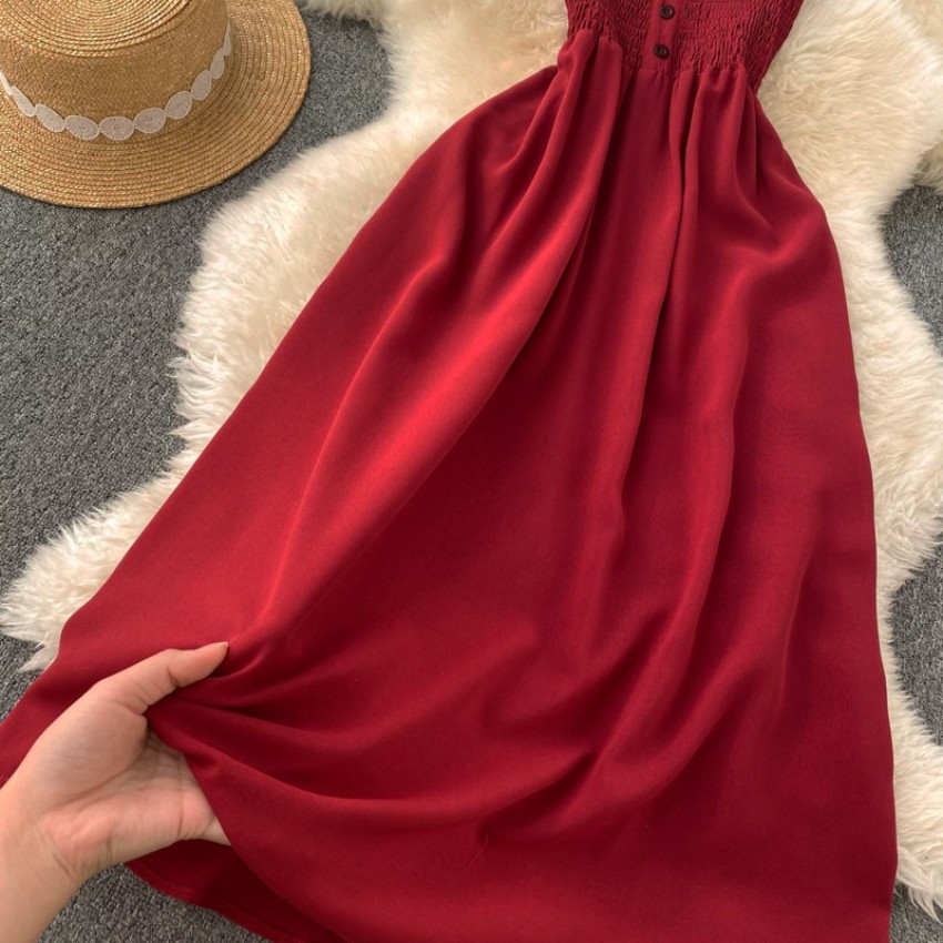 Red Wine Dress – Trish Unique Boutique LLC