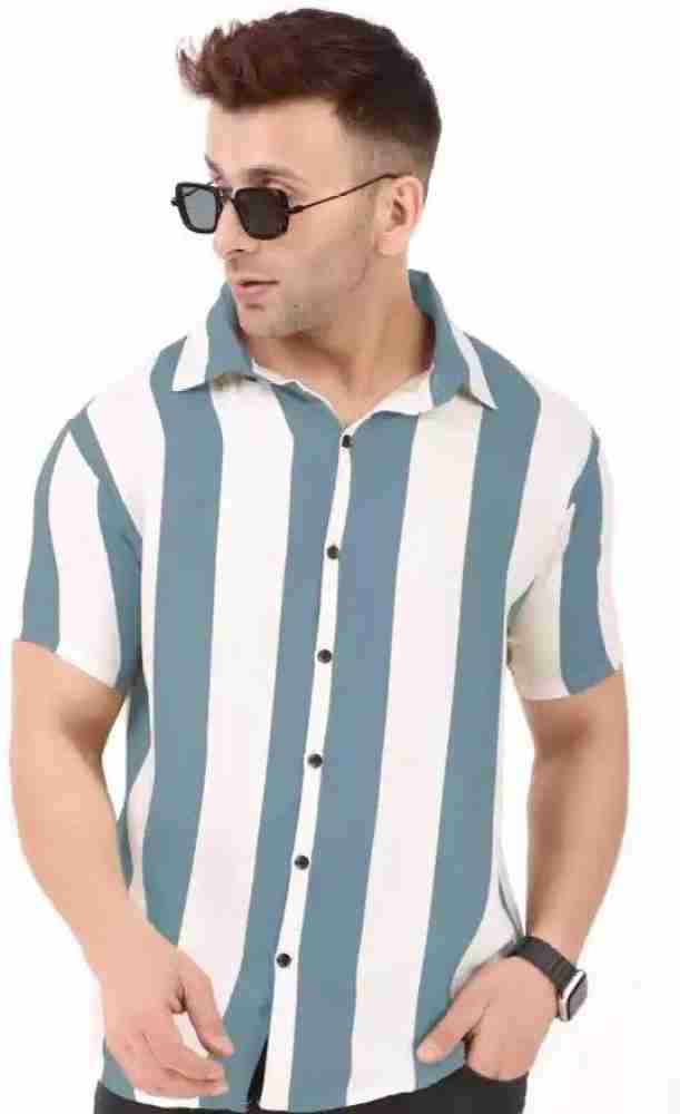 Plus91 Men Striped Casual Multicolor Shirt - Buy Plus91 Men