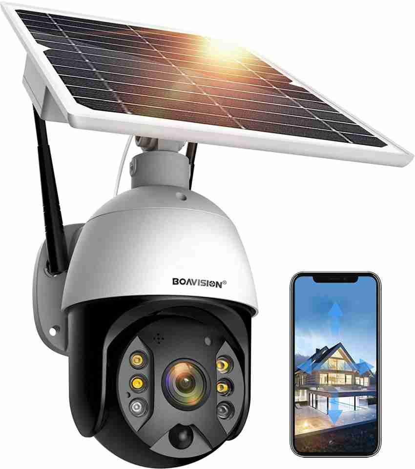 solar night vision camera