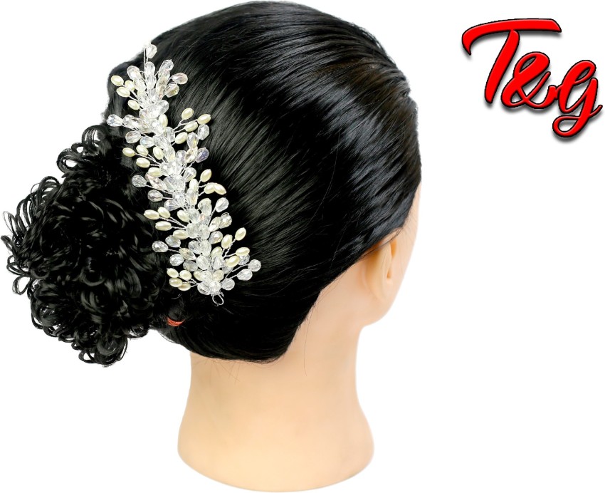 South indian bridal hair accessories for buns buy online