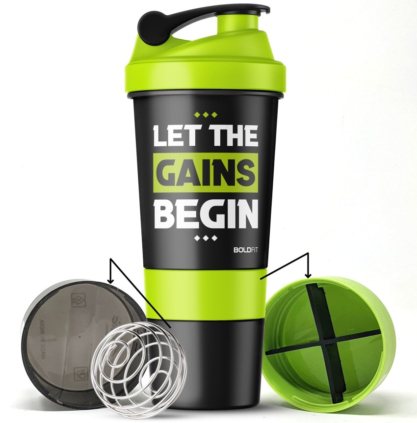 Boldfit Gym Shaker for Protein Shake Leakproof Shaker Bottles for