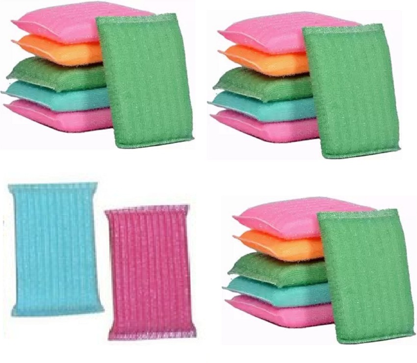 EXORNATOR Utensils Scrub Pad Kitchen Dish Wash Scrubber (Green) Scrub Pad  Price in India - Buy EXORNATOR Utensils Scrub Pad Kitchen Dish Wash Scrubber  (Green) Scrub Pad online at