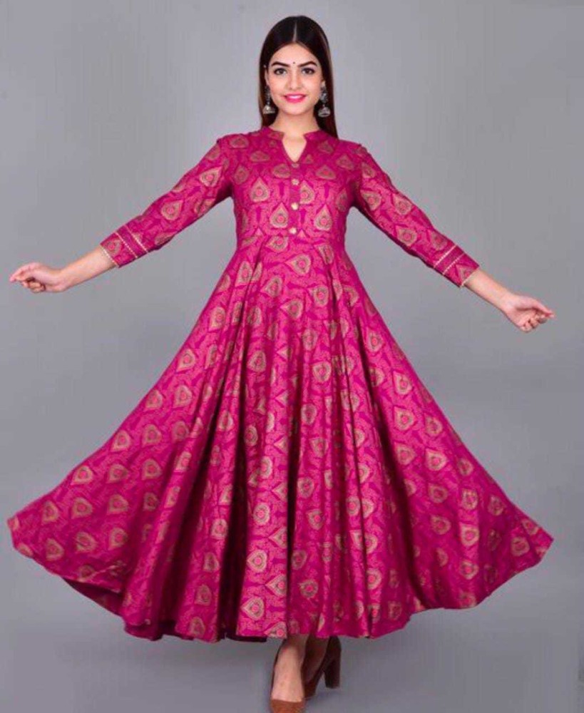 Flipkart women's hotsell anarkali kurtis