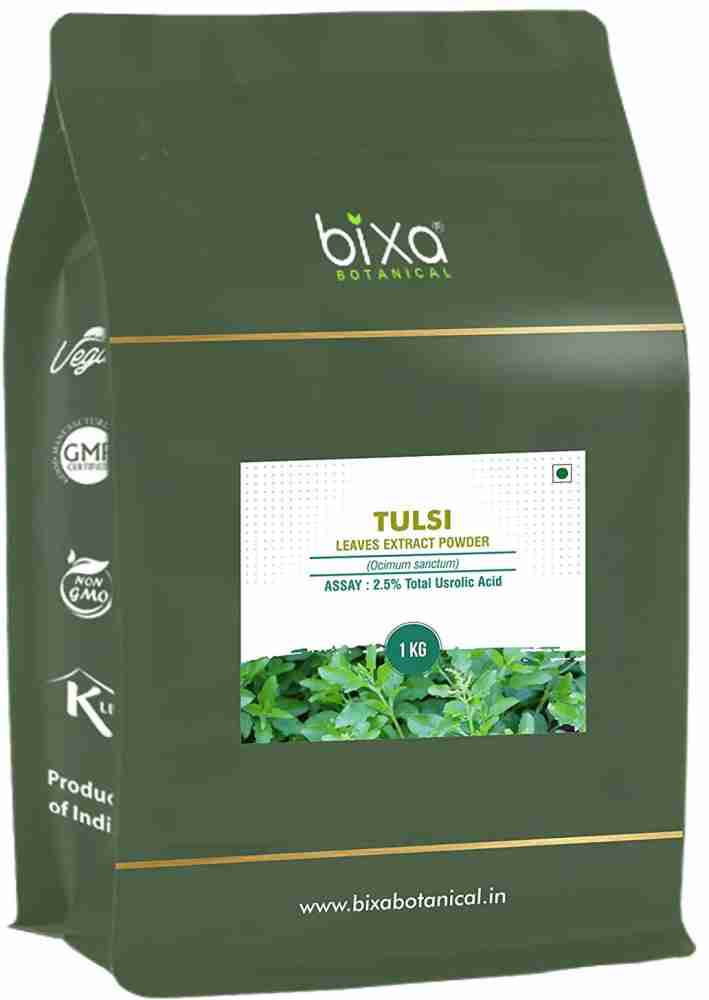 bixa botanical Holy basil Tulsi dry Extract 2.5 Total Usrolic