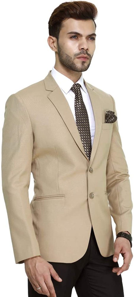 Fabulous Green Color Men's Single Breasted Blazer - VJV Now - India