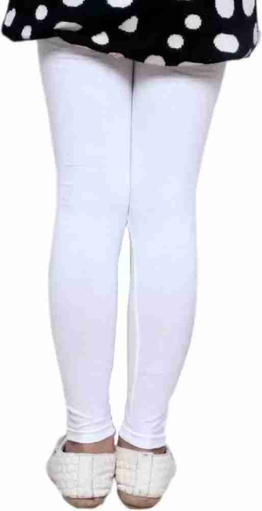 Buy Kaff kids Girl Leggings Multicolor Solid Cotton Jersey