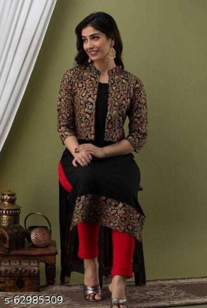 Top more than 86 kurti with mirror work jacket best  thtantai2