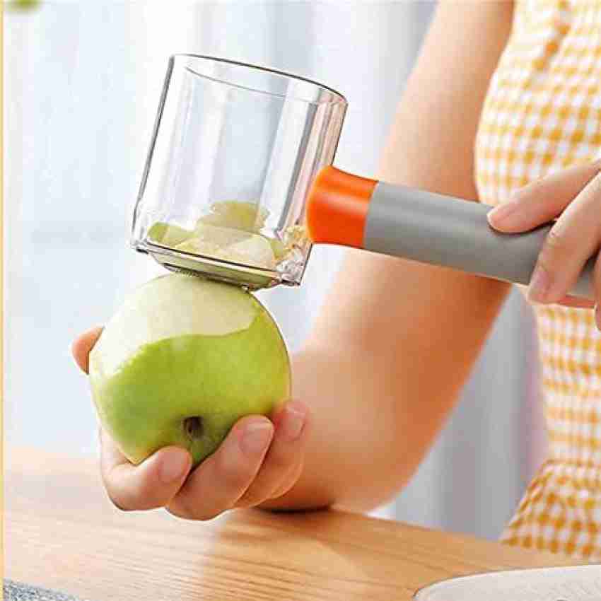 Multicolor Fruits and Vegetable Peeler with Storage Box, For Kitchen