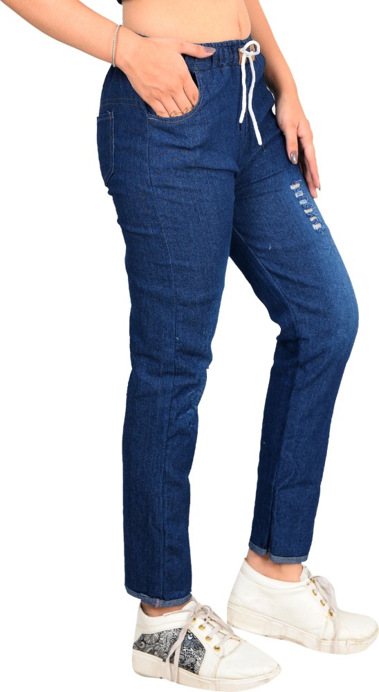 NEHA FASHION Jogger Fit Girls Blue Jeans - Buy NEHA FASHION Jogger Fit Girls  Blue Jeans Online at Best Prices in India