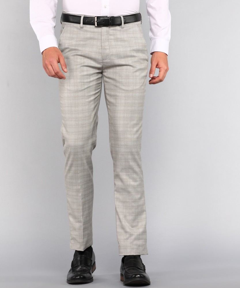 Buy LP Louis Philippe Men Grey Trousers online  Looksgudin