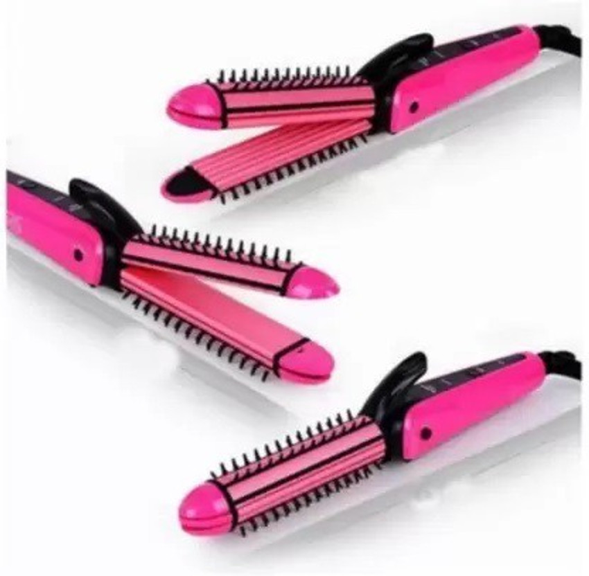 AL ATASH New NOVA 3 in 1 Multifunctional Hair straightener Curler Combo (Pack of 1) 3in1 Exclusive Hair Pressing Machine Multifunction Perfect Curl & Straightener Hair Curler - AL ATASH : AL ATASH New NOVA 3 in 1 Multifunctional Hair straightener Curler Combo (Pack of 1) 3in1 Exclusive Hair Pressing Machine Multifunction Perfect Curl & Straightener Hair Curler - AL ATASH :