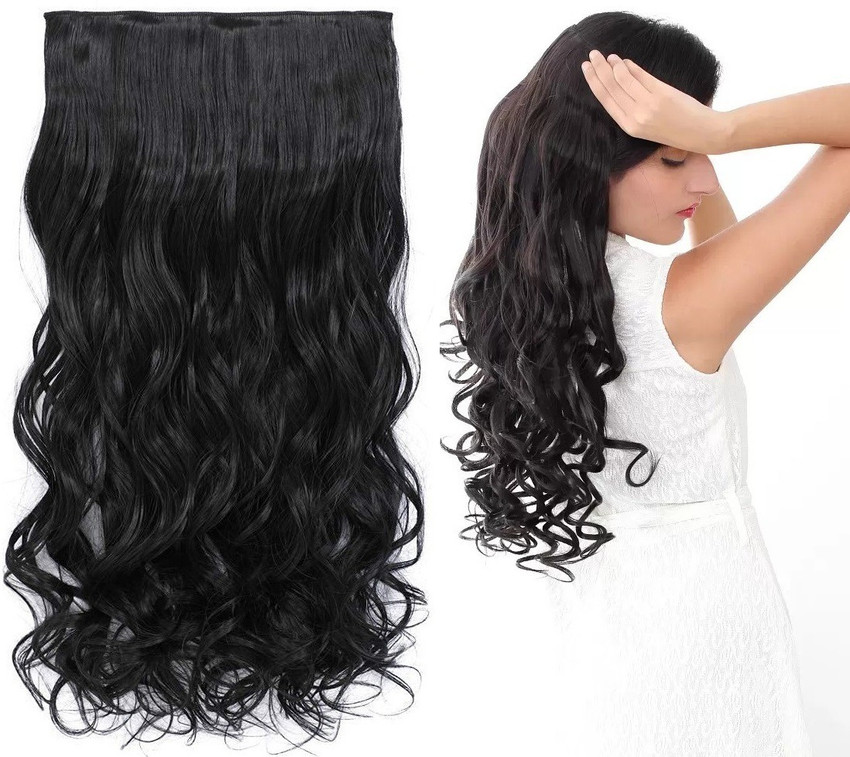 22inch Long Clip Long Silky Straight Ponytail Clip in Synthetic