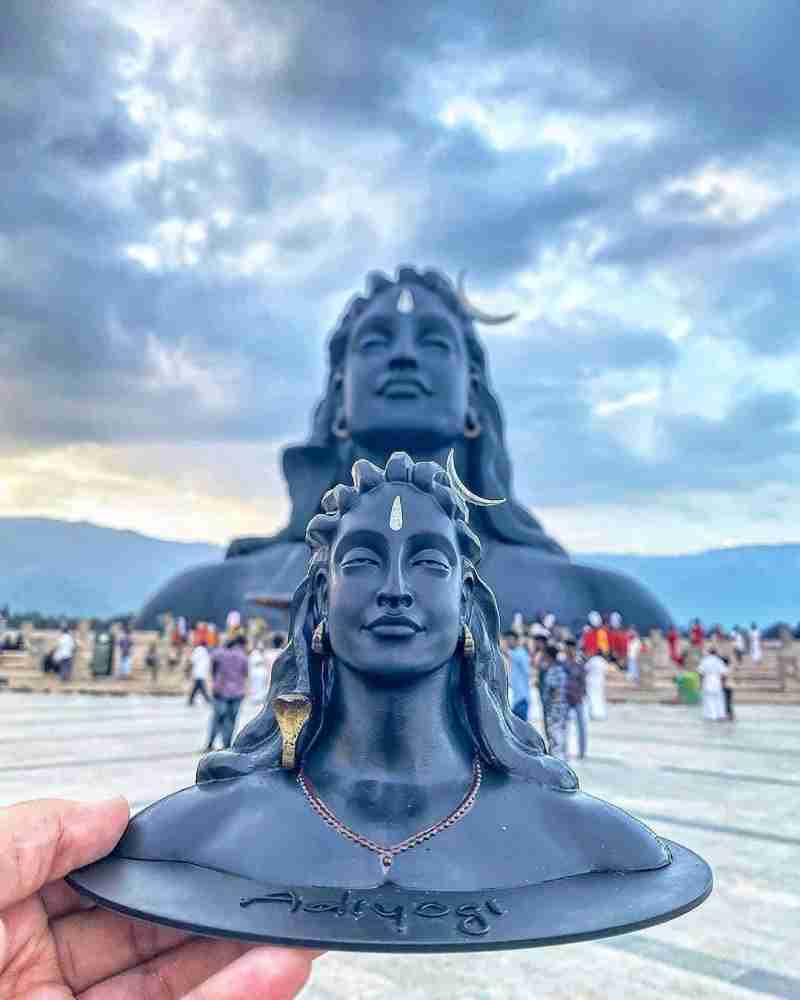 BPT Adiyogi Shiva Statue Small Decorative Showpiece - 12 cm Price ...