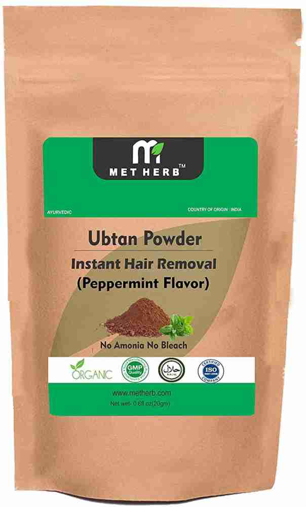 Metherb Peppermint Ubtan powder for Instant hair removal Wax - Price in  India, Buy Metherb Peppermint Ubtan powder for Instant hair removal Wax  Online In India, Reviews, Ratings & Features 