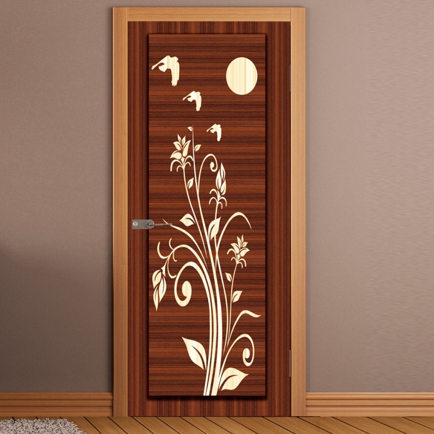 digital Plywood Decorative Groove Door Skin, 7x3.25