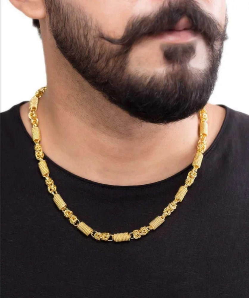 Golden Chain Necklace Men