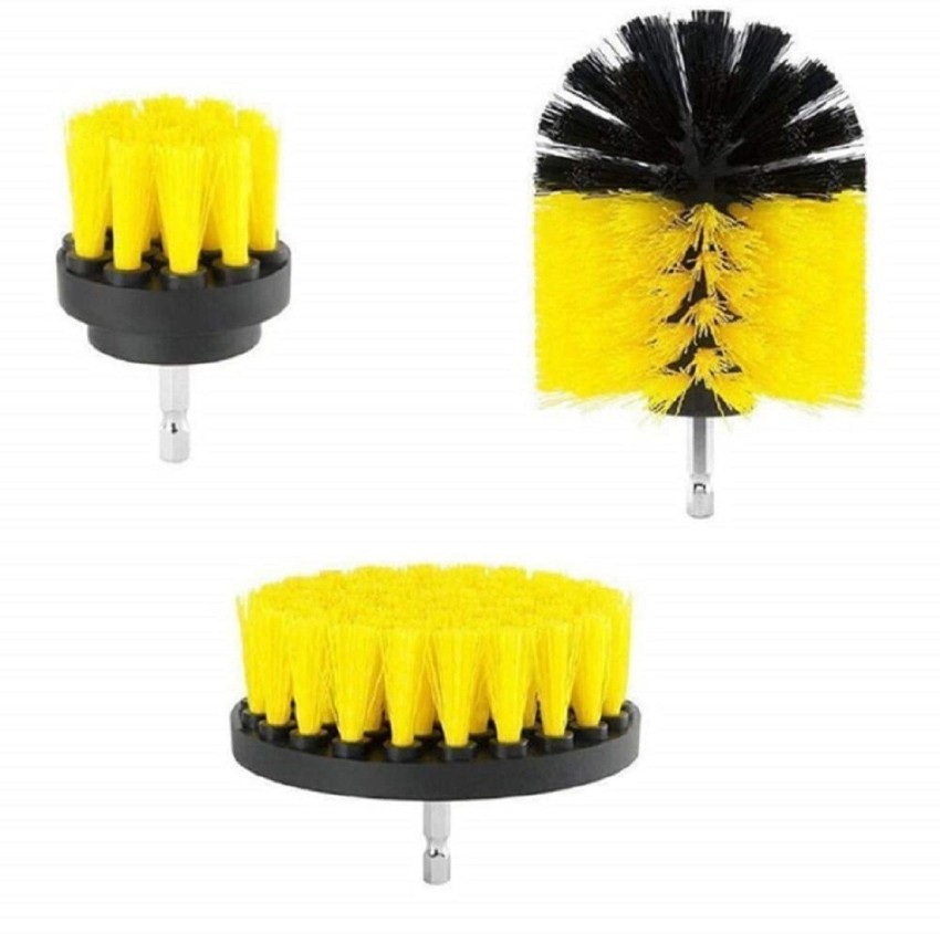 3X Drill Brush Power Scrubber Cleaning Brush Drill Scrub Brushes Attachment  Set