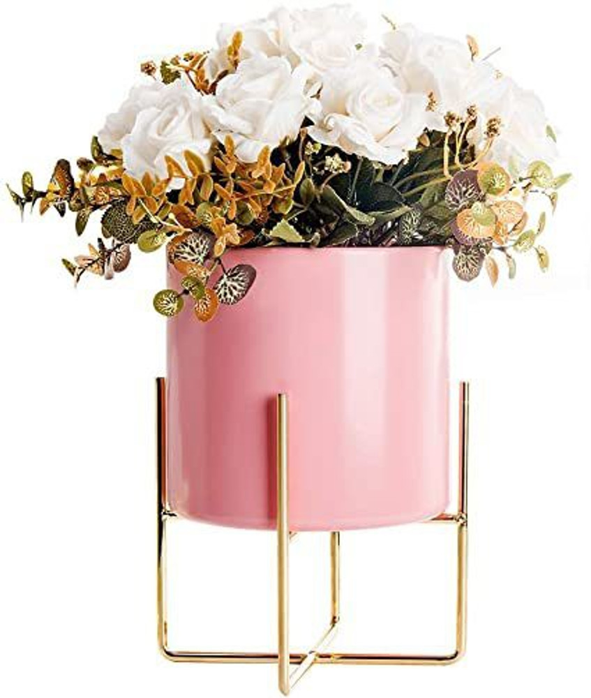 SIRAAJ&SONS Indoor Outdoor Metal Planter Stand/ gamla stand for ...