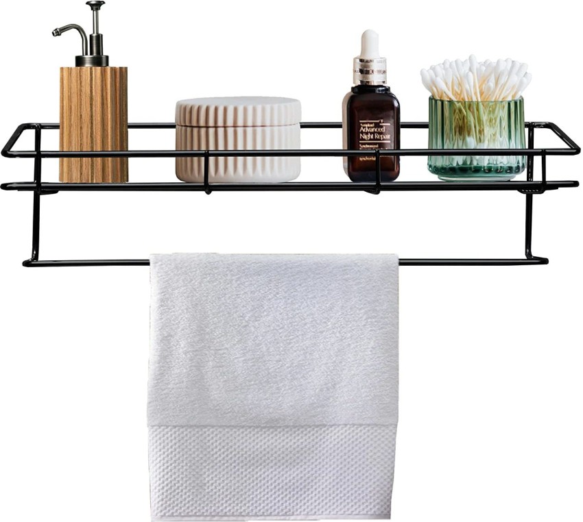 Plantex Advance Self-Adhesive Shelf Organizer for Bathroom and