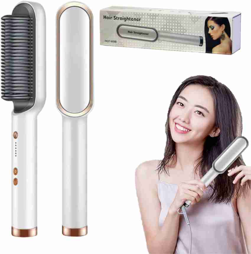 NEW Hair Straightener Men Beard Comb Tourmaline Ceramic