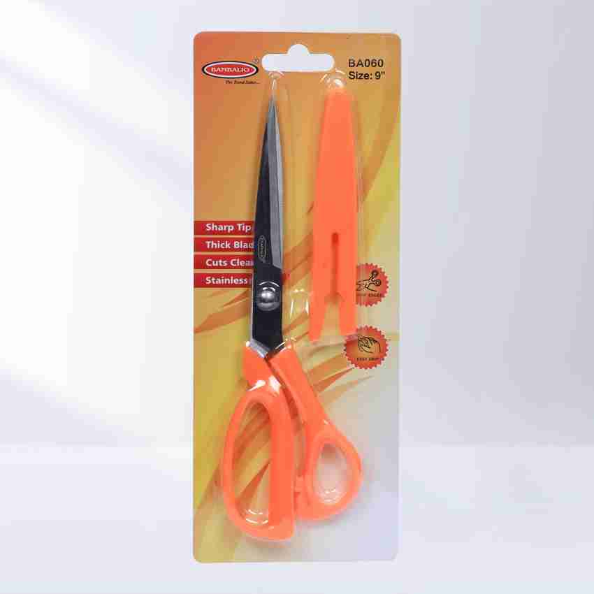 Scissors Set of 6-Pack, 8 Scissors All Purpose Comfort-Grip Handles Sharp  Sciss