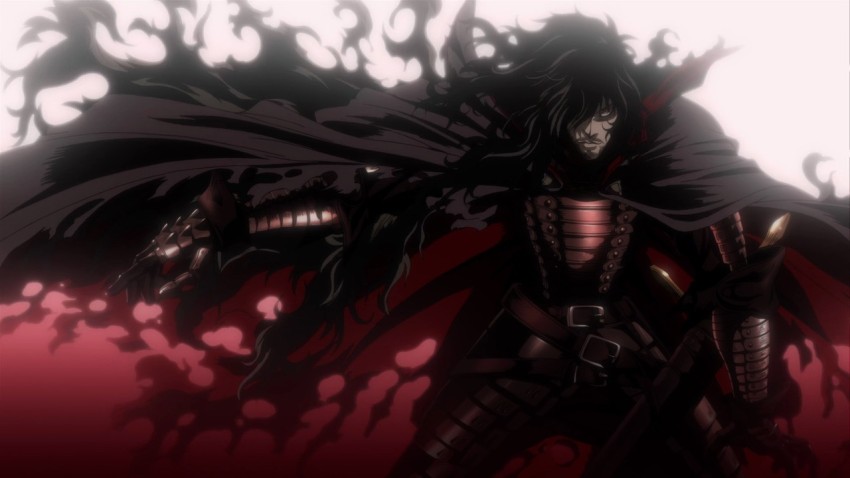 Hellsing Alucard Dracula Anime Poster