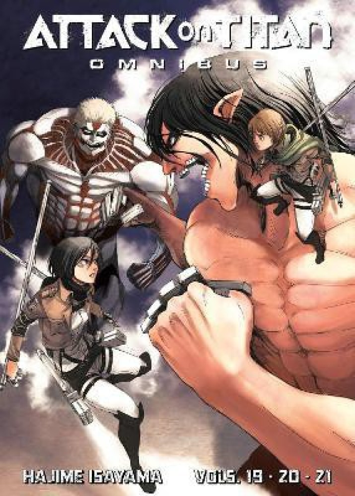 Attack on Titan Omnibus 2 (Vol. 4-6) by Hajime Isayama, Paperback