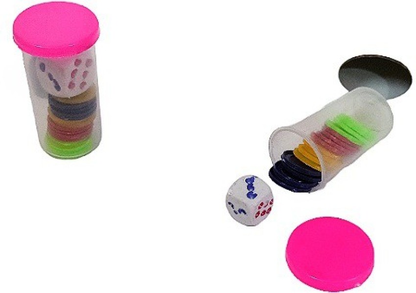 Ganeshplastic Pink Cup Classic Ludo Goti Board Game Accessories Board Game  - Pink Cup Classic Ludo Goti . Buy Board game toys in India. shop for  Ganeshplastic products in India.