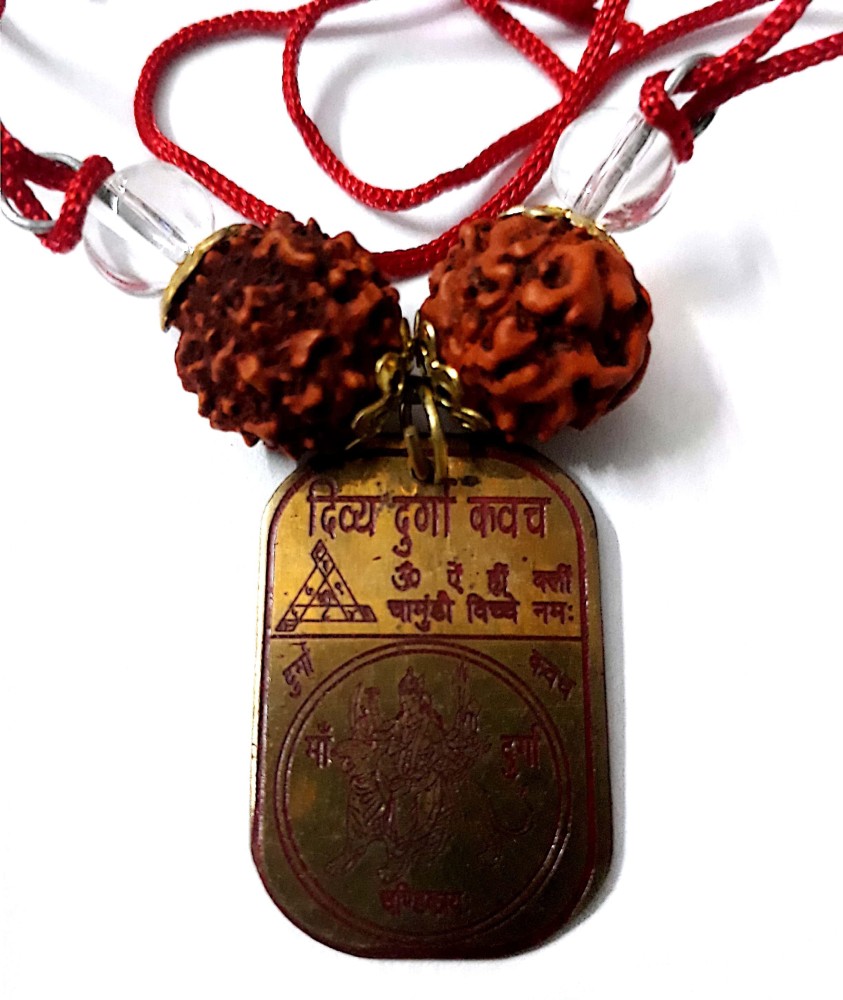 maa durga kavach pendant