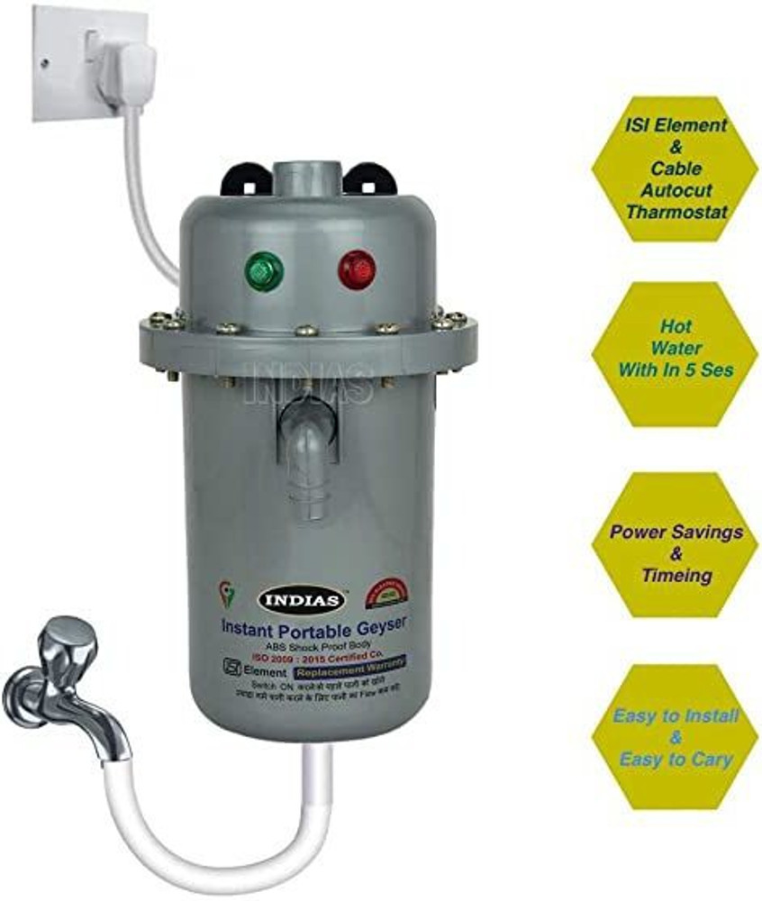 Radhe STORE 1 L Instant Water Geyser (Portable Water Geyser, White, Black,  Grey) Price in India - Buy Radhe STORE 1 L Instant Water Geyser (Portable  Water Geyser, White, Black, Grey) online