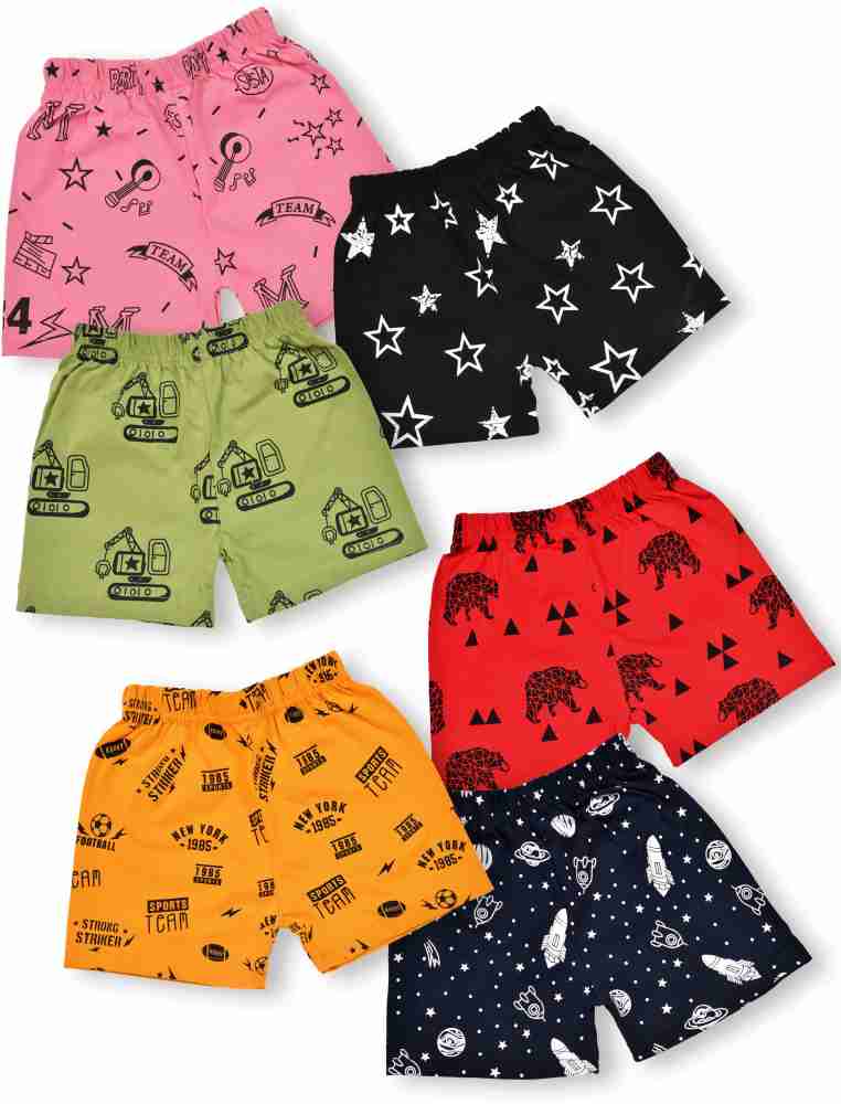 Buy KUCHIPOO Regular Fit Boys Shorts Multicolor, Pack of 5 Shorts, Kids  Wear, Shorts for Girls, Shorts for Boys, Boys Shorts, Girls Shorts, Shorts for kids