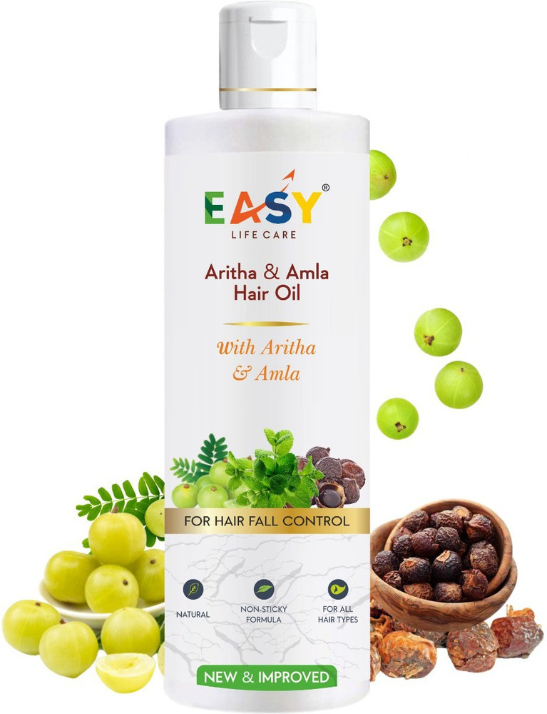 easy life care Amla Aritha Hair Oil Intensive Hair OIL - Non-Sticky - No Mineral Oil ( 200 ml) Hair Oil - Price in India, Buy easy life care Amla Aritha Hair easy life care Amla Aritha Hair Oil Intensive Hair OIL - Non-Sticky - No Mineral Oil ( 200 ml) Hair Oil - Price in India, Buy easy life care Amla Aritha Hair