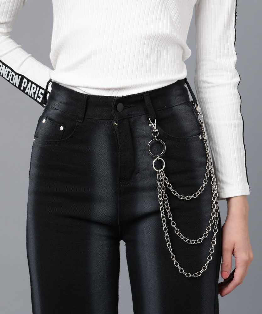 Its 4 You Pants ChainPunk Jean ChainMulti Layer Chain For Womens And  Mens Sterling Silver Plated Stainless Steel Chain Price in India  Buy Its  4 You Pants ChainPunk Jean ChainMulti Layer