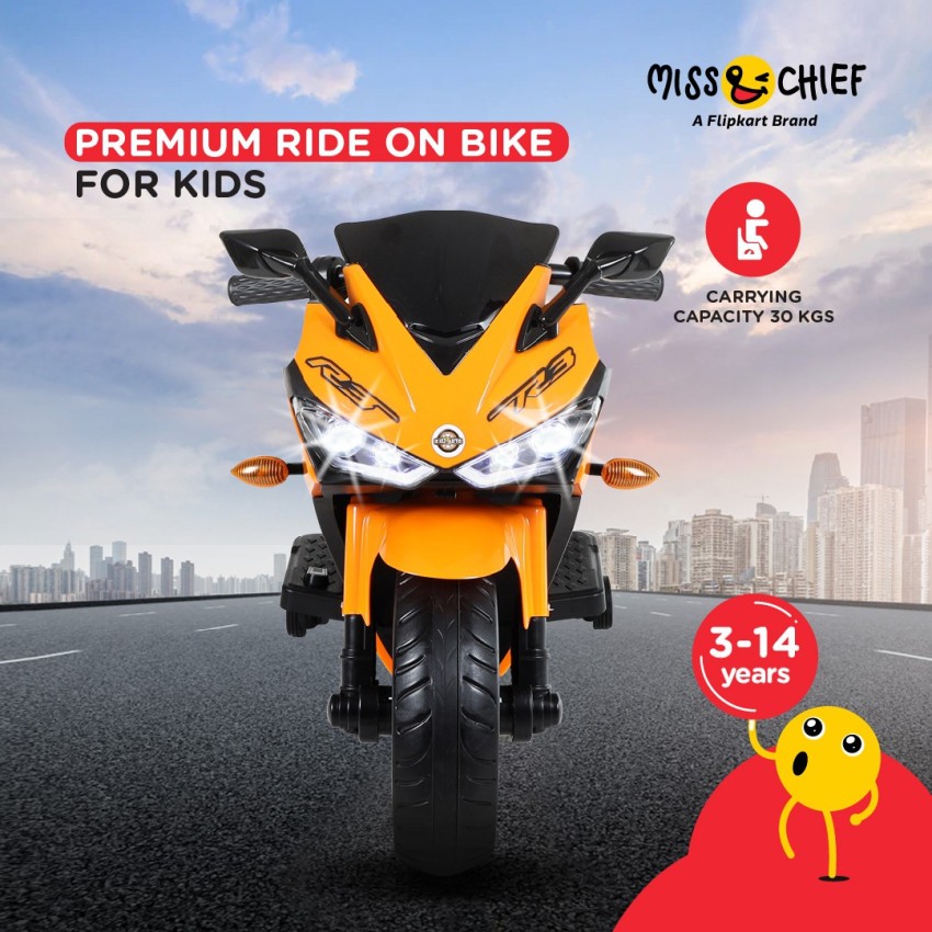 Miss Chief by Flipkart Kids Electric Bike Rideons Wagons