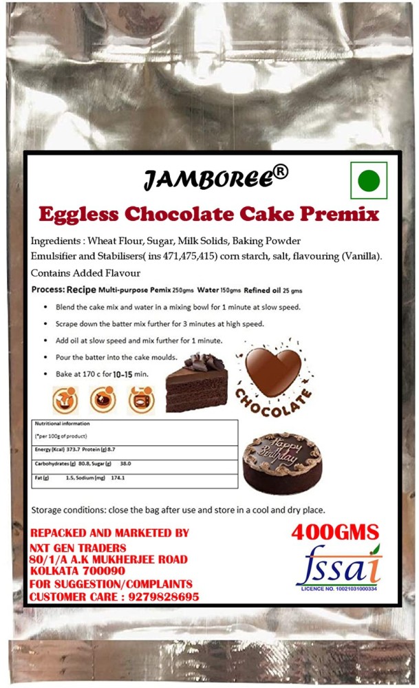 Brown Egg Less Davars Tropolite Cake Premix, For Bakery, Powder