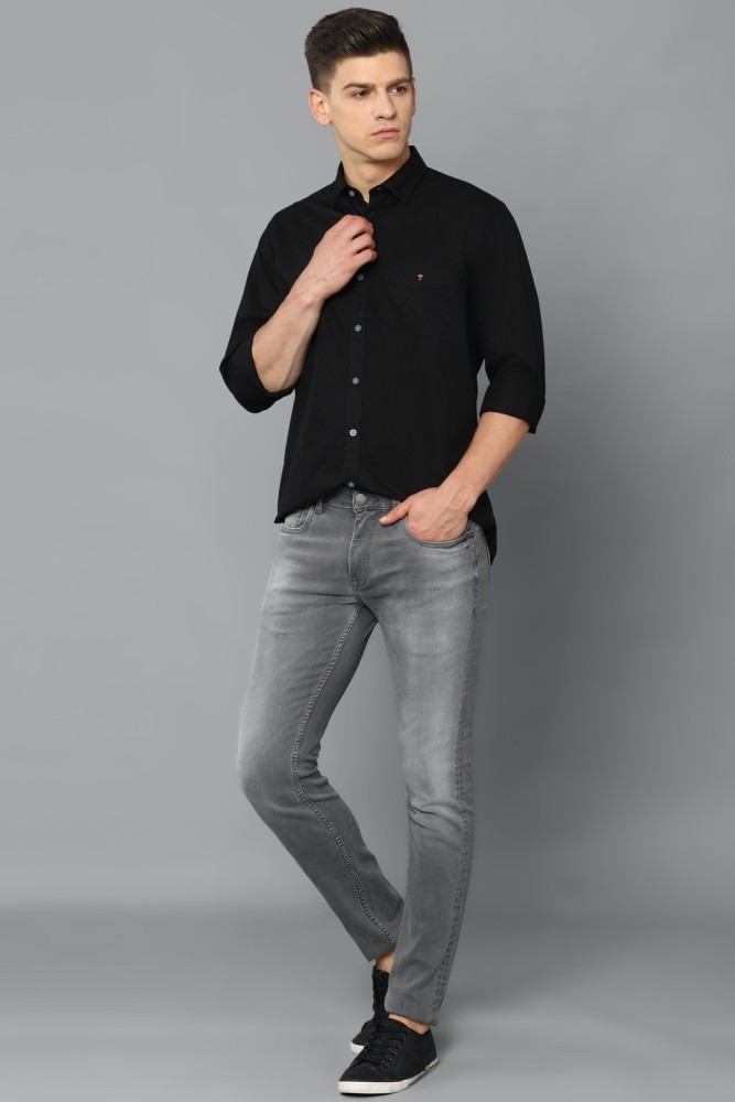 Buy Black Shirts for Men by LOUIS PHILIPPE Online