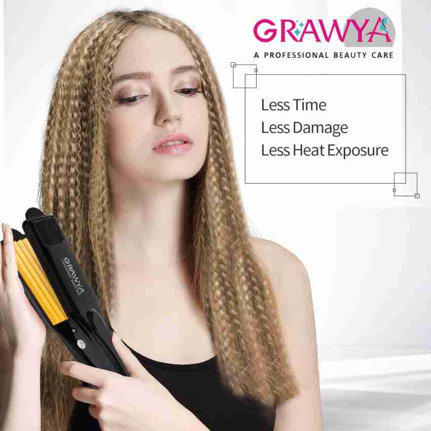 Grawya G-22 Professional Hair Crimper For Women Crimp & Style Hair Styler -  Grawya : 