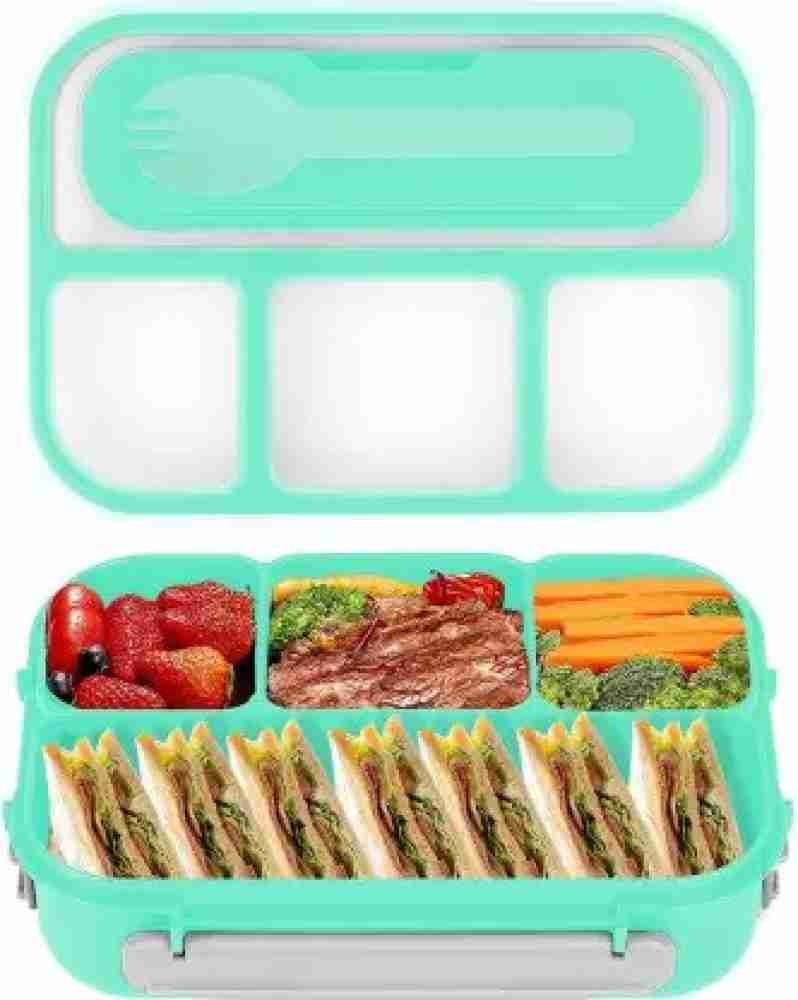 Bentgo Lunch Box Green Solid Kids Children Leak-Proof BPA-Free