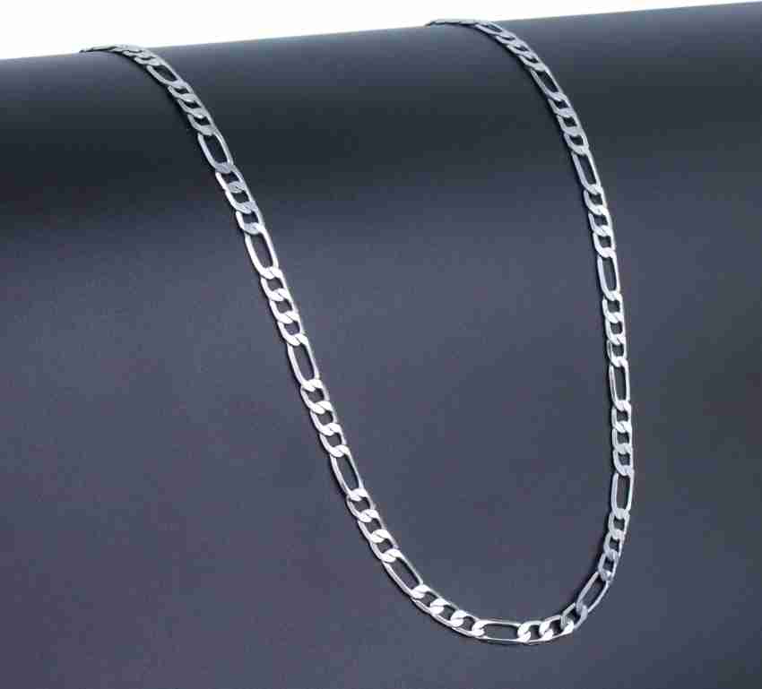 Thrillz Exclusive Black Silver Chain For Men Boys Rope Chain Neck Chain  Necklace 22 Inch Silver Plated Brass Chain Price in India - Buy Thrillz  Exclusive Black Silver Chain For Men Boys