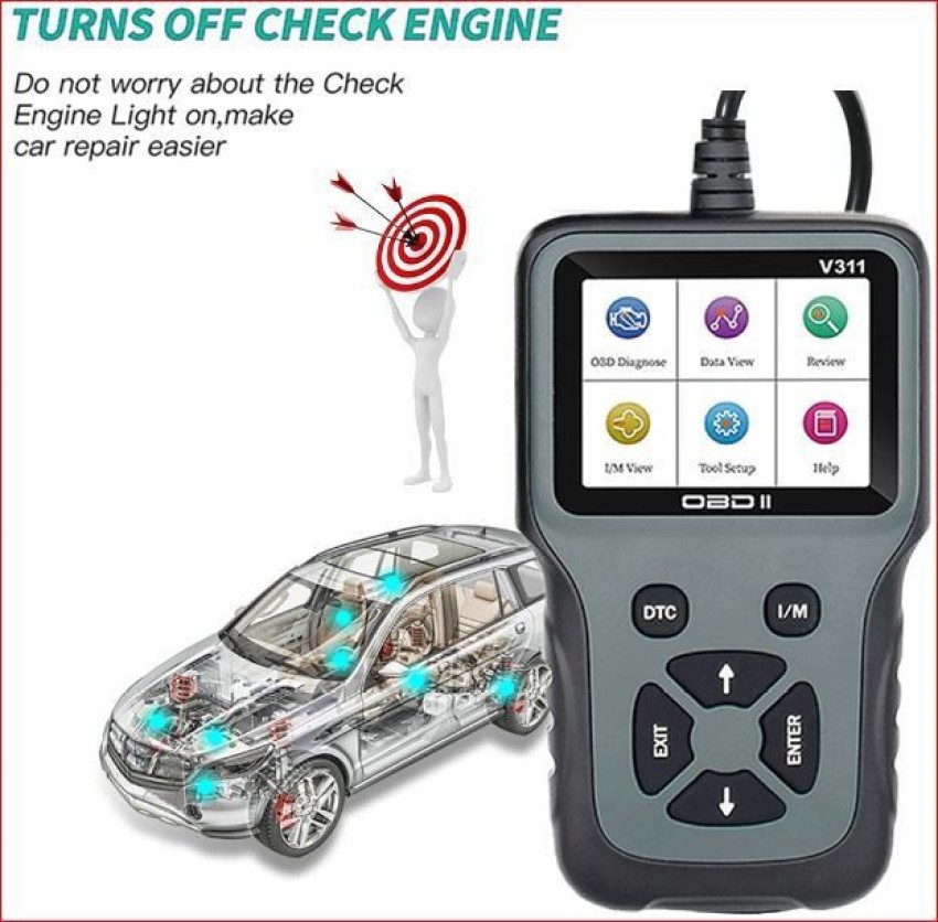 OBD2 Scanner BS6 Bike Scanner V311 at Rs 2250, OBD2 Scanner in New Delhi