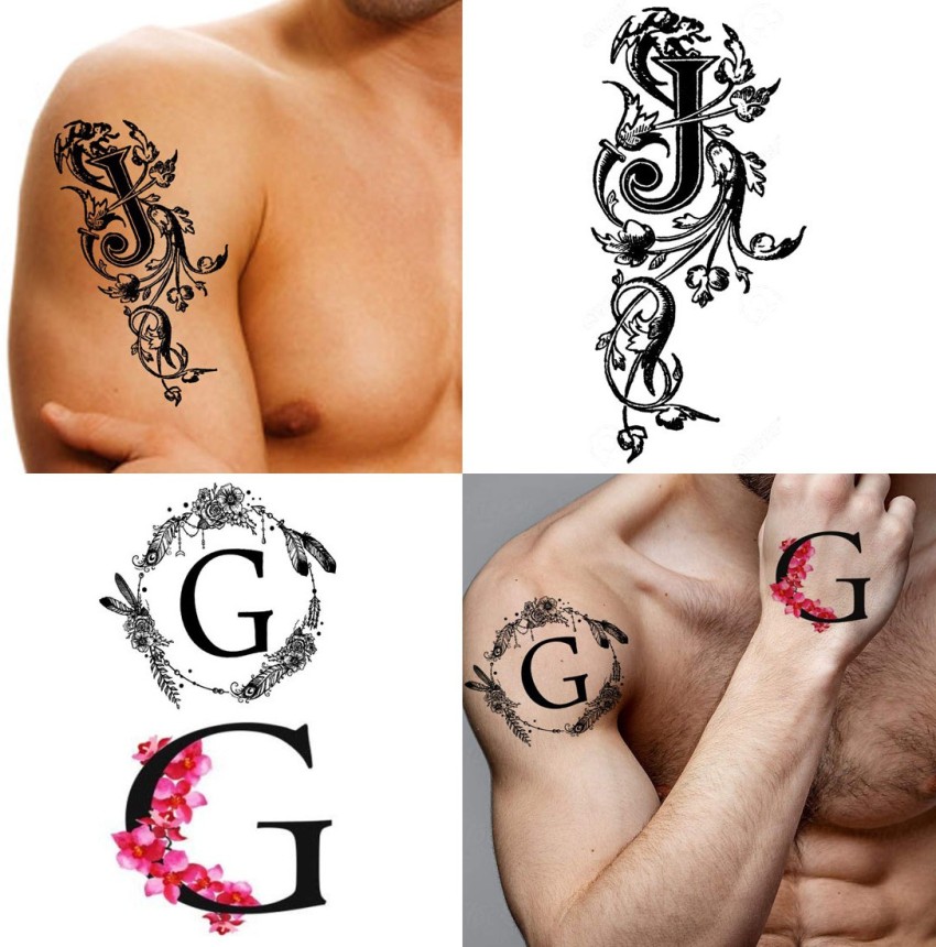 J  G monogram 3B  Alphabet tattoo designs G tattoo Hand lettering  inspiration