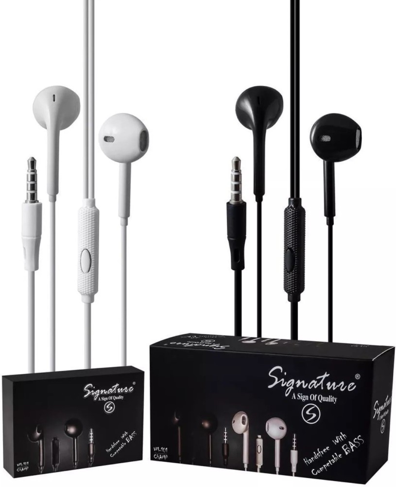 signature earphones vm 101 price